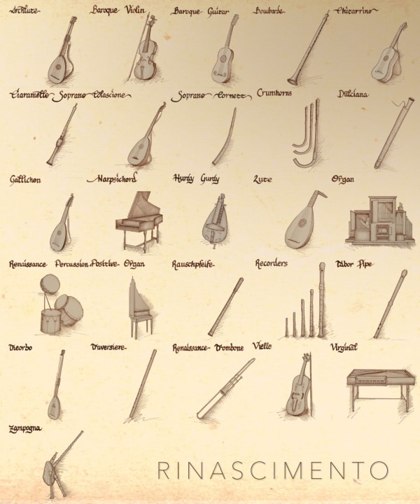 list of renaissance instruments