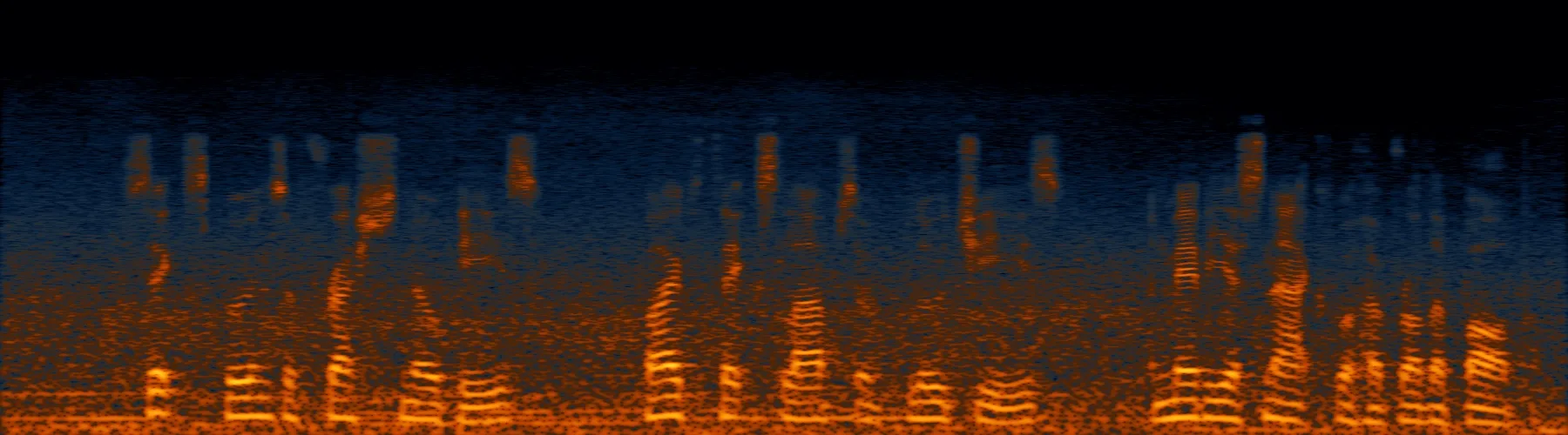 Rescue a voice from the street. Before processing spectrogram