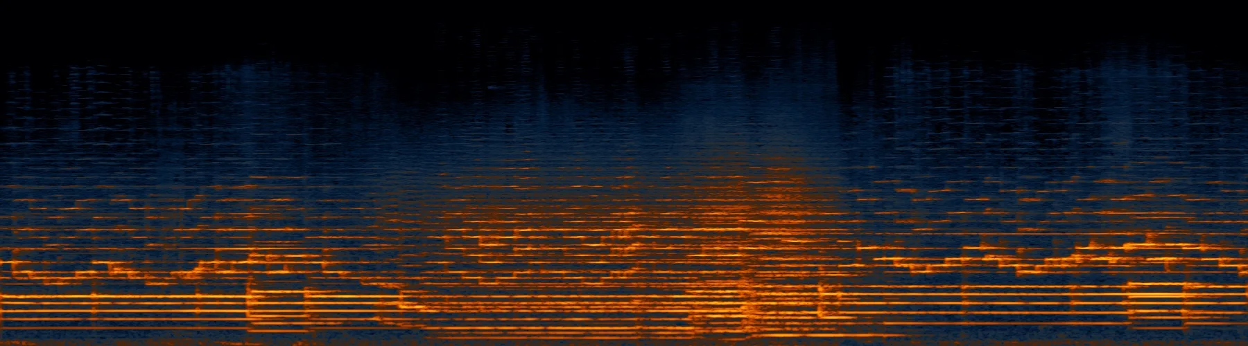 Remove the interruption. After processing spectrogram