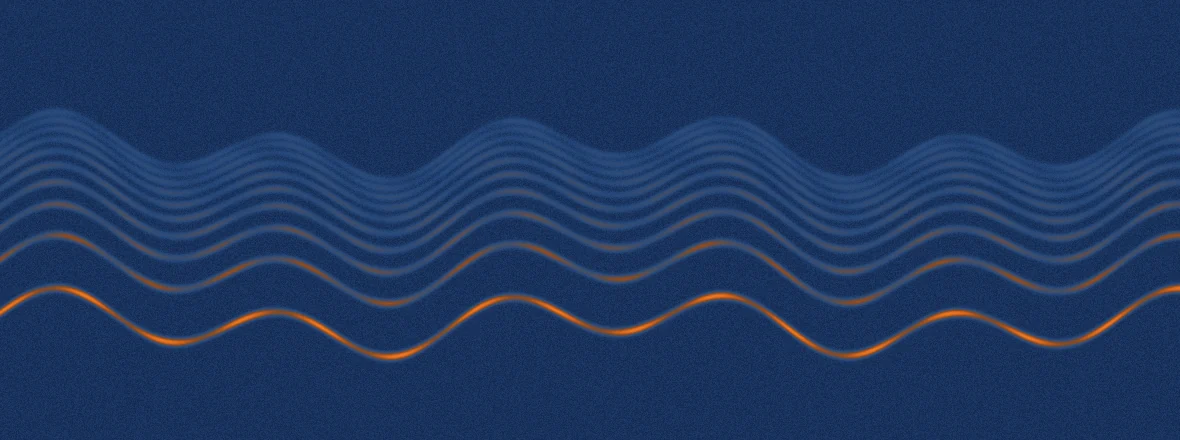 Spectrogram after repair &mdash; hum, click and noise removed